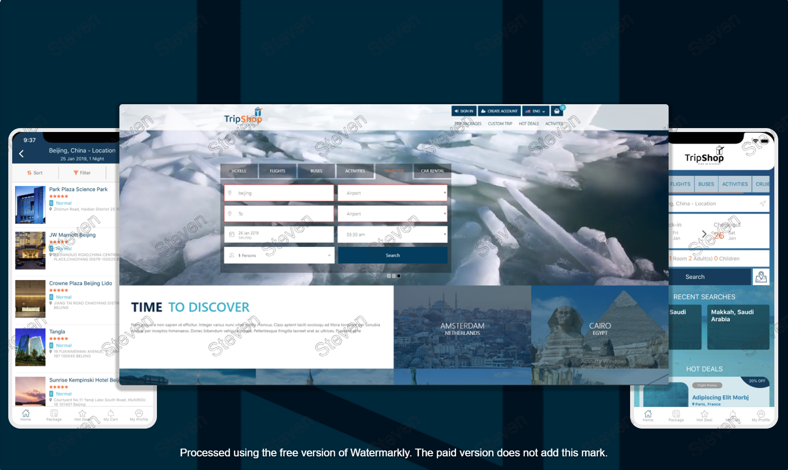 Travel Booking System